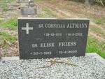 ALTMANN Cornelia 1915-2002 :: FRIESS Elise 1913-2002
