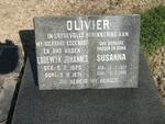 OLIVIER Lodewyk Johannes 1920-1971 & Susanna 1927-2006