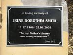 SMITH Irene Dorothea 1906-2002