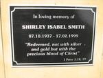 SMITH Shirley Isabel 1937-1999