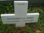 ZONDI Petronella 1934-2012