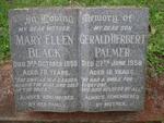 BLACK Mary Ellen -1955 :: PALMER Gerald Herbert -1958