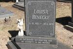 BENECKE Louisa 1931-1979