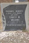WILLIAMS Ernest M. 1931-1979