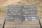 BOTHA Helena Elizabeth nee DIEDERICKS 1895-1979
