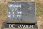 JAGER Cornelis J.F., de 1914-1978