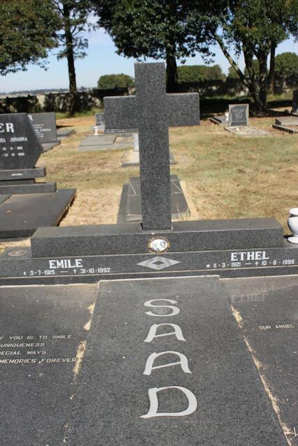 SAAD Emile 1915-1992 & Ethel 1921-1999