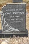 SCHEEPERS Hennie nee GROVE 1908-1976