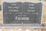 FOURIE Philippus Jacobus 1911-1979 & Anna Sophia 1917-1995