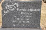WOLHUTER Joseph Phillippus 1894-1985