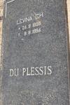 PLESSIS Levina C.H., du 1898-1994