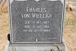 WIELLIGH Charles, von 1887-1983