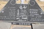 MCKENZIE Leslie Peter 1910-1979 & Bathseba STANDER 1928-1997