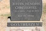 OOSTHUIZEN Johan Hendrik Christoffel 1889-1972