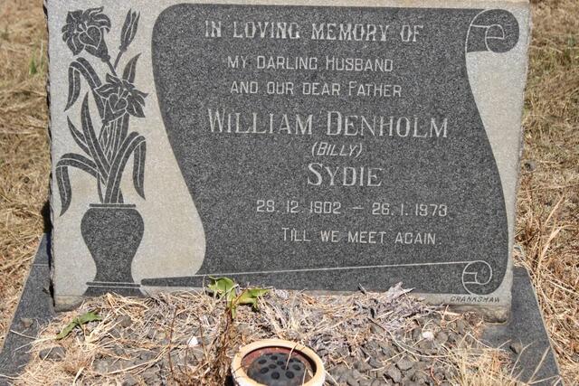 SYDIE William Denholm 1902-1973