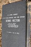WILKES Dennis Hector 1921-1972