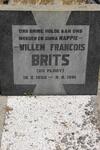 BRITS Willem Francois nee DU PLOOY 1895-1981