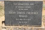 MARAIS Johan Samuel Frederick 1901-1970