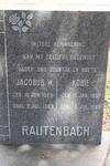 RAUTENBACH Jacobus W. 1929-1969 :: RAUTENBACH Kobie 1958-1969