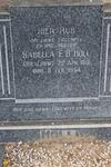 HOLL Sabella E.B. nee LOUW 1881-1954