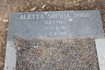 ROOD Aletta Sophia 1911-1986