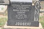 JOUBERT Maria Elizabeth nee VILJOEN 1885-1954