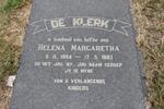 KLERK Helena Margaretha, de 1904-1983