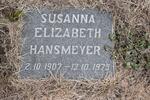 HANSMEYER Susanna Elizabeth 1907-1975