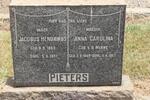 PIETERS Jacobus Hendrikus 1863-1957 & Anna Carolina V.D. MERWE 1869-1957