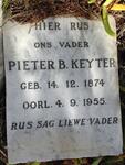 KEYTER Pieter B. 1874-1955
