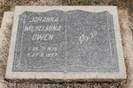 OWEN Johanna Wilhelmina 1875-1957
