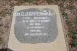 OPPERMAN M.C.J. 1904-1989