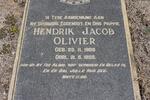 OLIVIER Hendrik Jacob 1909-1959
