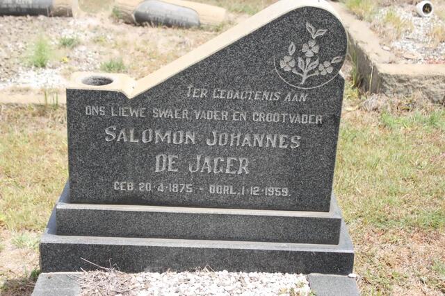 JAGER Solomon Johannes, de 1875-1959