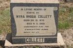 COLLETT Myra Rhoda 1875-1960