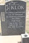 KLOK Pieter 1903-1962