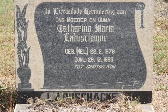 LABUSCHAGNE Catharina Maria geb NEL 1878-1963