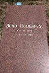 ROBERTS Burd 1905-1995