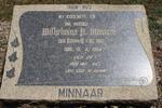 MINNAAR Wilhelmina D. geb GOUWS 1887-1964