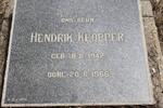 KLOPPER Hendrik 1942-1966