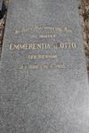 OTTO Emmerentia J. geb BIERMAN 1888-1966
