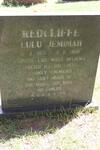 REDCLIFFE Lulu Jemimah 1920-2000