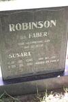 ROBINSON Susara geb FABER 1948-1999