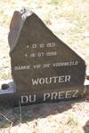 PREEZ Wouter, du 1931-1998
