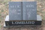 LOMBARD Willie 1918-1995 & Baby 1927-