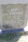 JAGER Anna, de nee STRYDOM 1923-2001