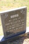 ROSS H.E. 1930-2007 & A.G. 1934-2003