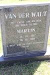 WALT Martin, van der 1967-2004
