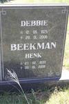 BEEKMAN Henk 1933-2008 & Debbie 1925-2006