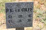 COLFF P.E., v.d. 1953-2007